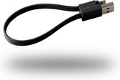 Azuri USB mini datakabel met Apple Lightning connector - Zwart