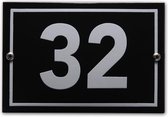 Huisnummer model Phil nr. 32