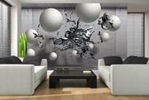 Abstract Monochrome Modern Design Photo Wallcovering