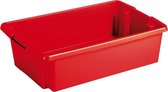 Boîte de rangement Sunware Nesta - 30L - Plastique - Rouge