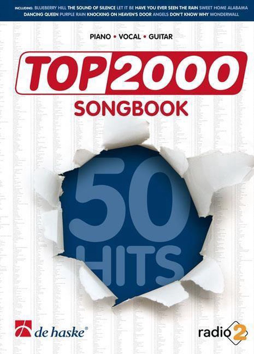 Top 2000 Songbook, De Haske | 9789043129220 | Boeken | bol.com