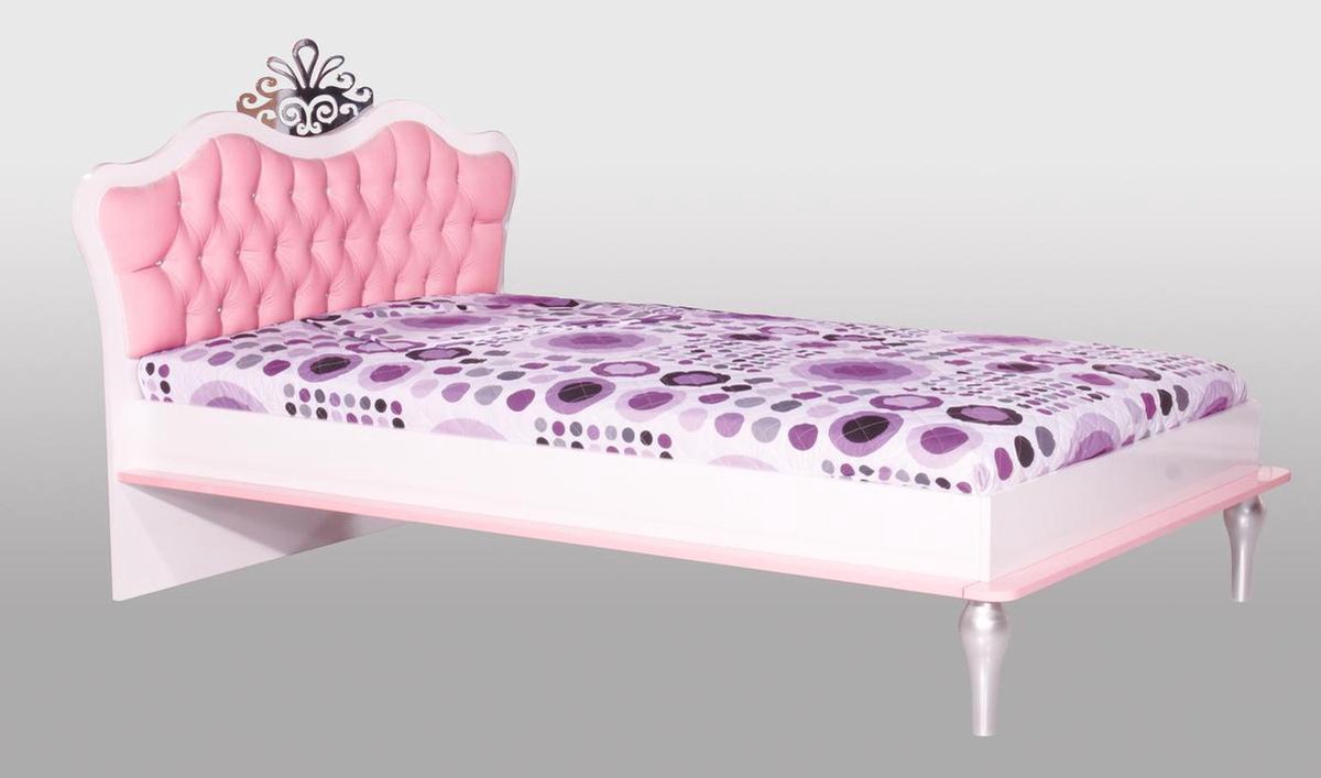 Prinses roze complete prinsessenkamer | meisjesbed - nachtkastje - bureau -  boekenkast | bol.com