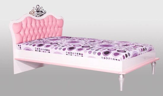 Gemengd resultaat staart Prinses roze complete prinsessenkamer | meisjesbed - nachtkastje - bureau -  boekenkast | bol.com