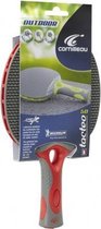 Tafeltennis bat Tacteo outdoor 50 - Rood