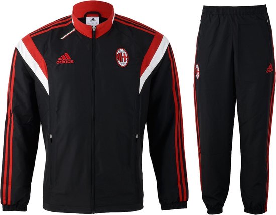 vorm Fantastisch vertel het me adidas AC Milan - Trainingspak - Mannen - Maat L - Zwart/ Rood/ Wit |  bol.com