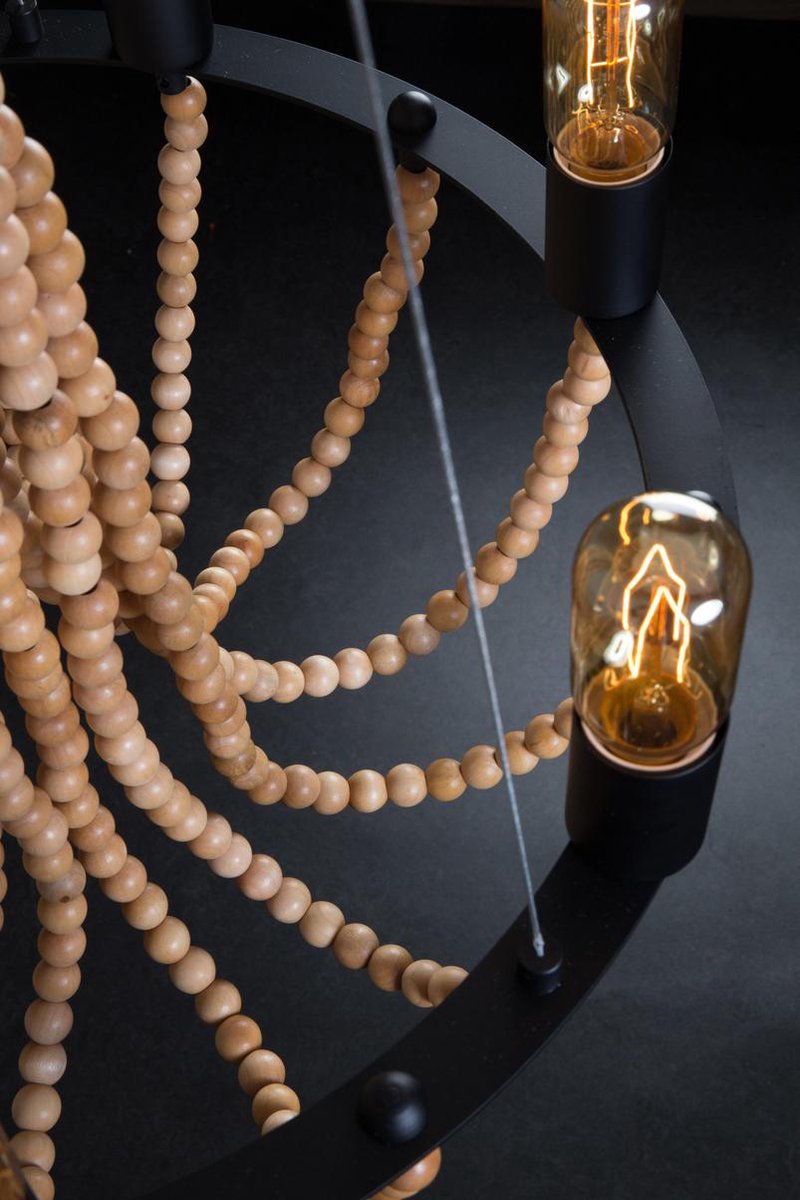 Mona Lisa spannend Schatting Dutchbone Beads - hanglamp - bruin | bol.com