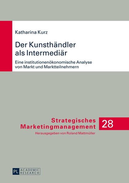 Strategisches Marketingmanagement 28 - Der Kunsthaendler als ... - cover