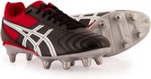 Rugbyschoenen Asics Black Lethal Tackle - Zwart/Rood/Wit - Heren - Maat 45