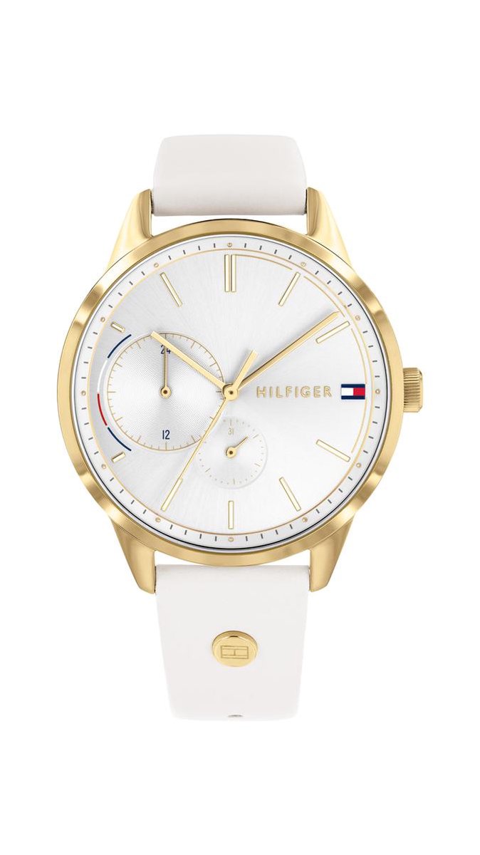 Tommy Hilfiger - Horloge - Vrouwen - Wit Ø 38 1782018