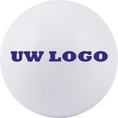 Hockeybal glad - wit - met eigen logo - print - vanaf 12 stuks