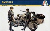 Bmw R75 With Sidecar - Scale 1/35 - Italeri - ITA-0315