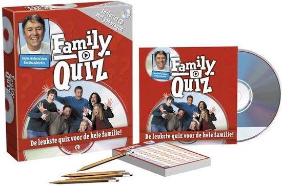 Afbeelding van het spel Familie Quiz Spel & CD