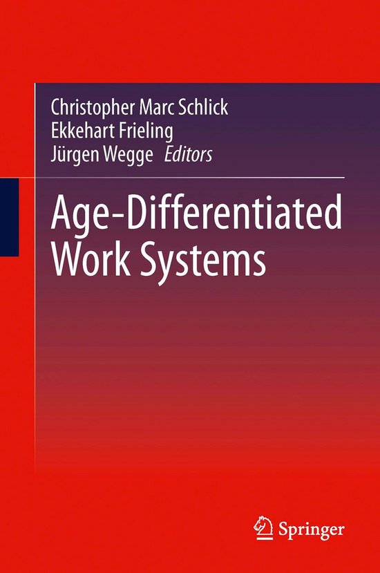 Engineering (R0) - Age-Differentiated Work Systems - cover