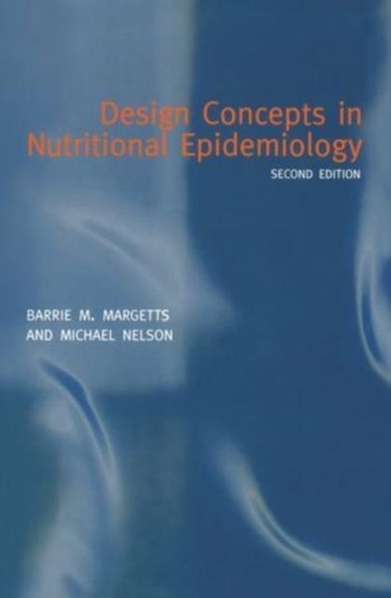 Design Concepts In Nutritional Epidemiology - cover
