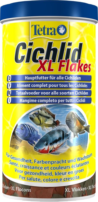 Tetra Cichlid XL Vlokken - Vissenvoer - 1 L