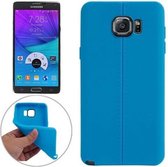 Samsung Galaxy Note 5 - hoes cover case - TPU -  Blauw - Mat