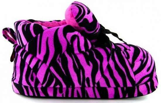 Sneaker sloffen dames tijger roze L (39-41,5) | bol.com