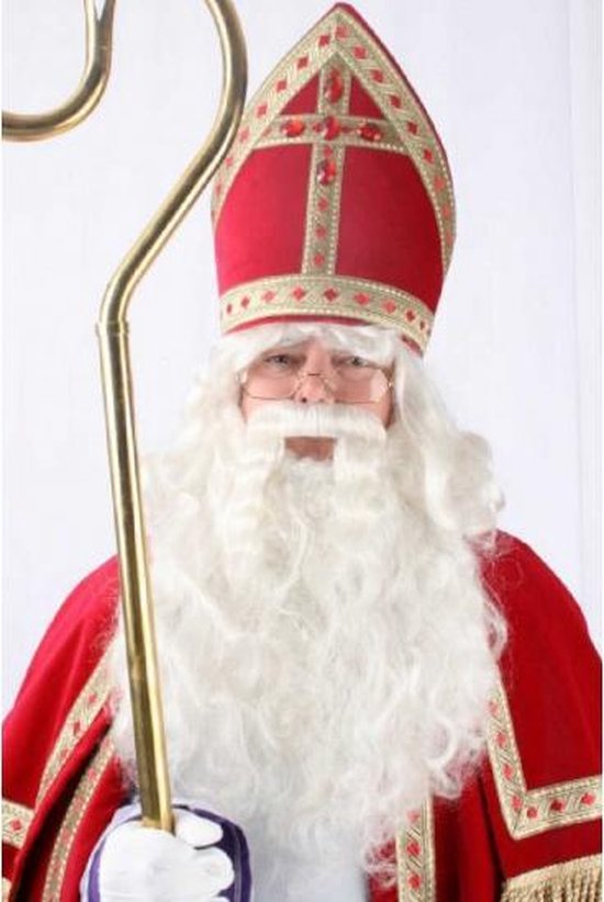 Arena binding erotisch Sinterklaas pruik met baard en snor | bol.com