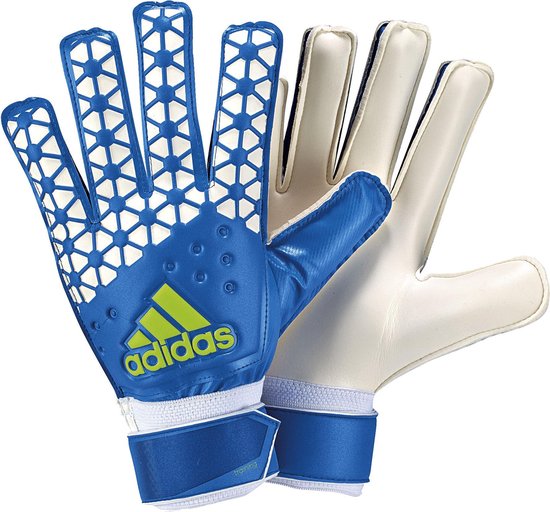blauwe adidas keepershandschoenen