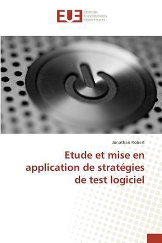 Omn.Univ.Europ.- Etude et mise en application de stratégies ... - cover