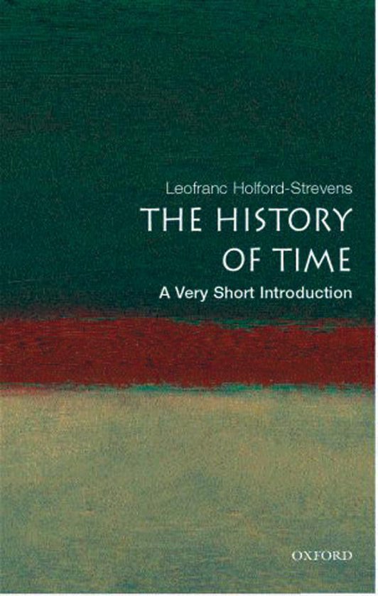 Very Short Introductions - The History of Time - cover