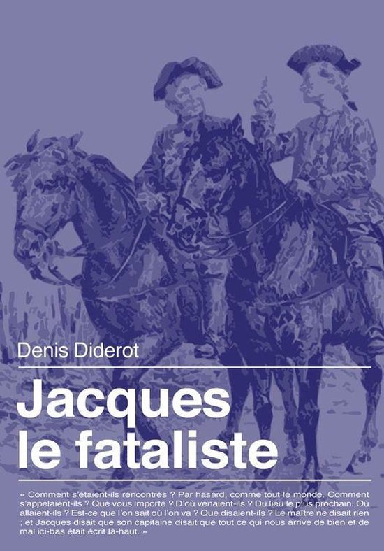 Jacques le fataliste - cover