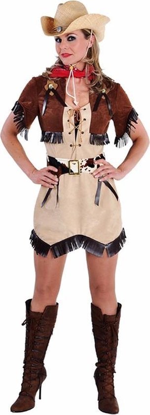 Toppers Cowgirl jurkje met bolero voor dames 40 (l) - western / country  outfit | bol.com