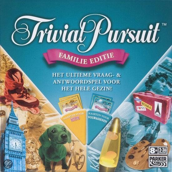 Thumbnail van een extra afbeelding van het spel Trivial Pursuit - Familie Editie