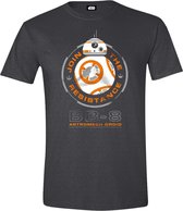 Star Wars VII - BB-8 Astromech Droid Mannen T-Shirt - Grijs - XXL