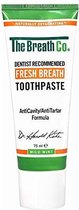 The Breath Co. tandpasta tegen slechte adem, caries en droge mond. Met actieve zuurstof  en zonder SLS.