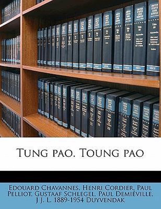 Tung pao. Toung pa, - 2 serie; Volume 12