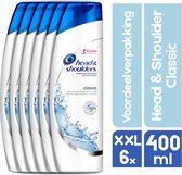 Head & Shoulders Shampoo XXL - Classic Clean - Voordeelverpakking 6 x 400 ML