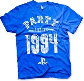 PLAYSTATION - T-Shirt Party Like It's 1994 - BLUE (XL)
