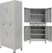 Archiefkast 90x40x180 cm / archief kast / kantoorkast