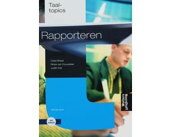 Omslag van Taaltopics Rapporteren