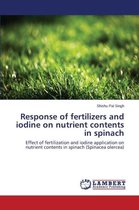 Response of fertilizers and iodine on nutrient contents in spinach