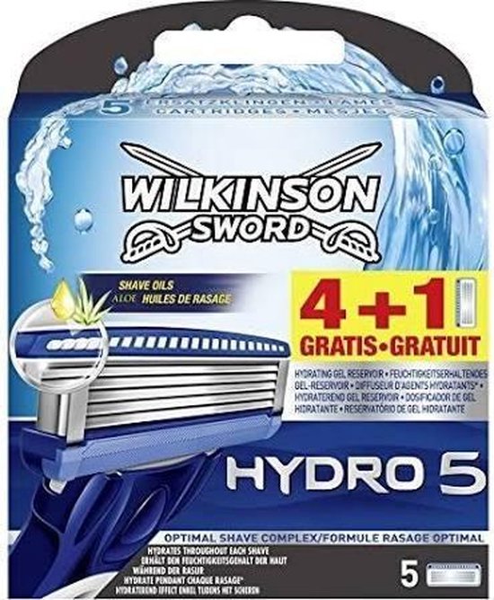 Wilkinson Sword Hydro 5-5 pièces - Lames de rasoir | bol.com