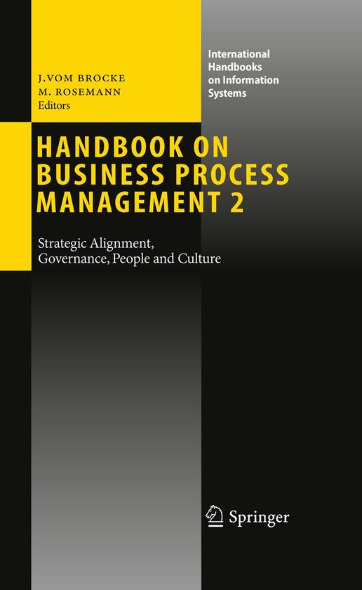 Business and Management (R0) - Handbook on Business Process  ... - cover