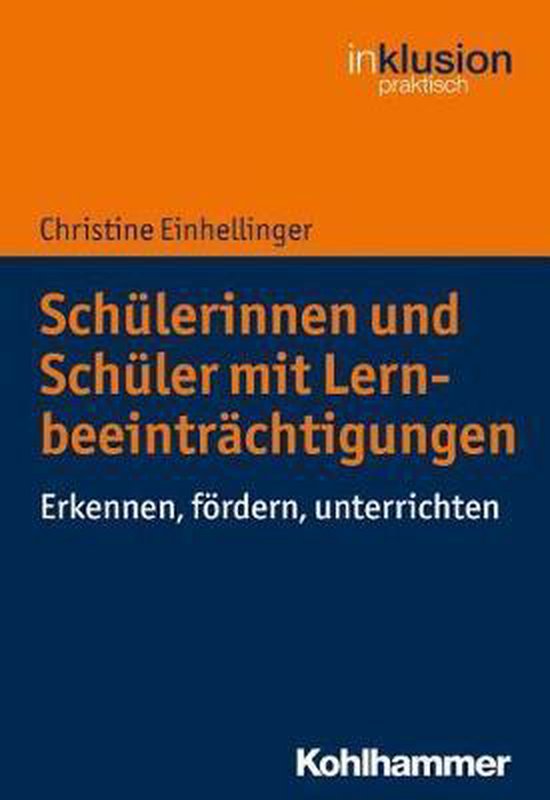 Schulerinnen Und Schuler Mit Lernbeeintrachtigungen - cover