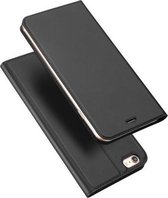 Luxe zwart agenda wallet hoesje iPhone 6 6s
