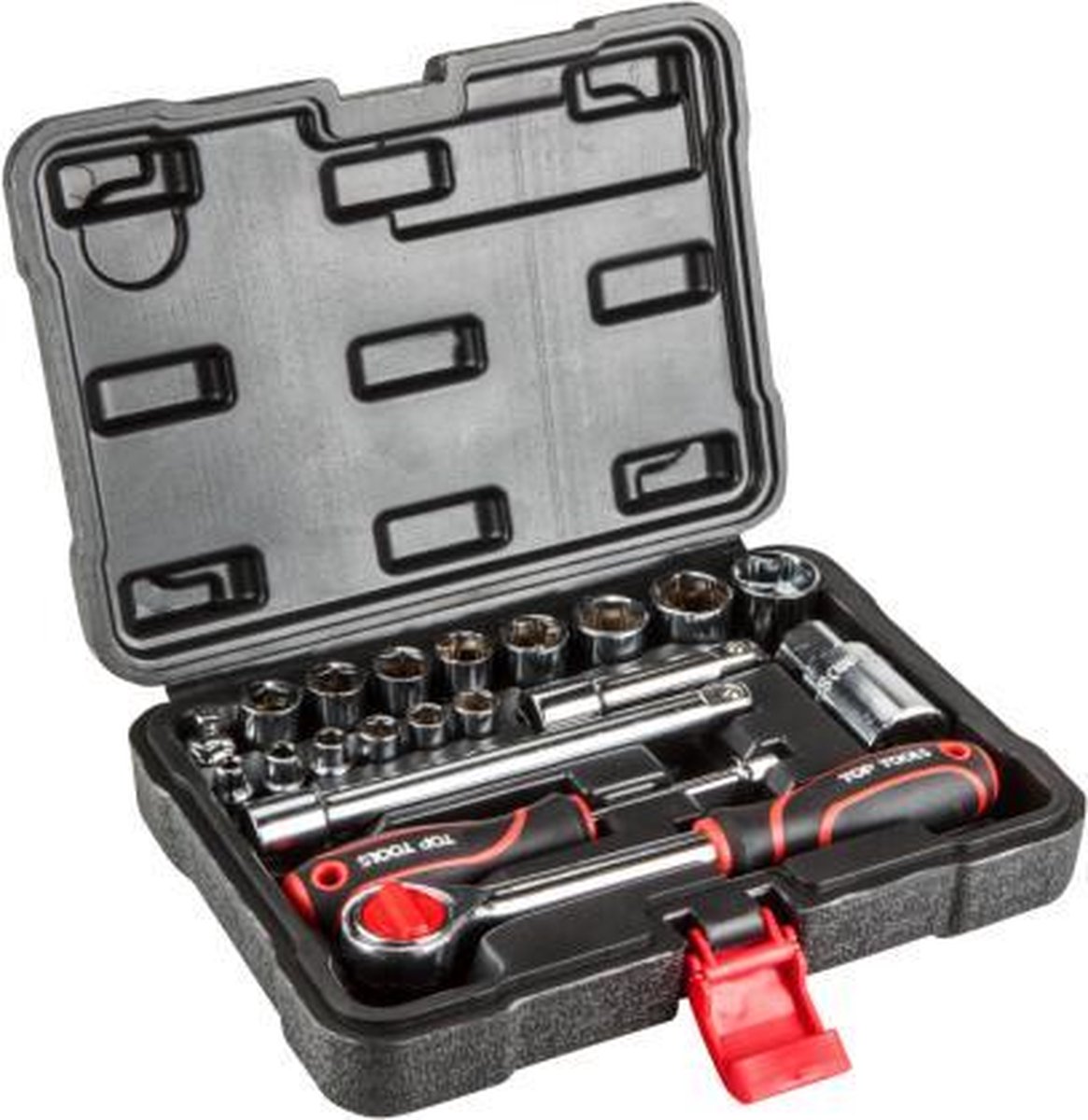 Top Tools Doppenset 1/4 - 3/8 20 Delig In Koffer