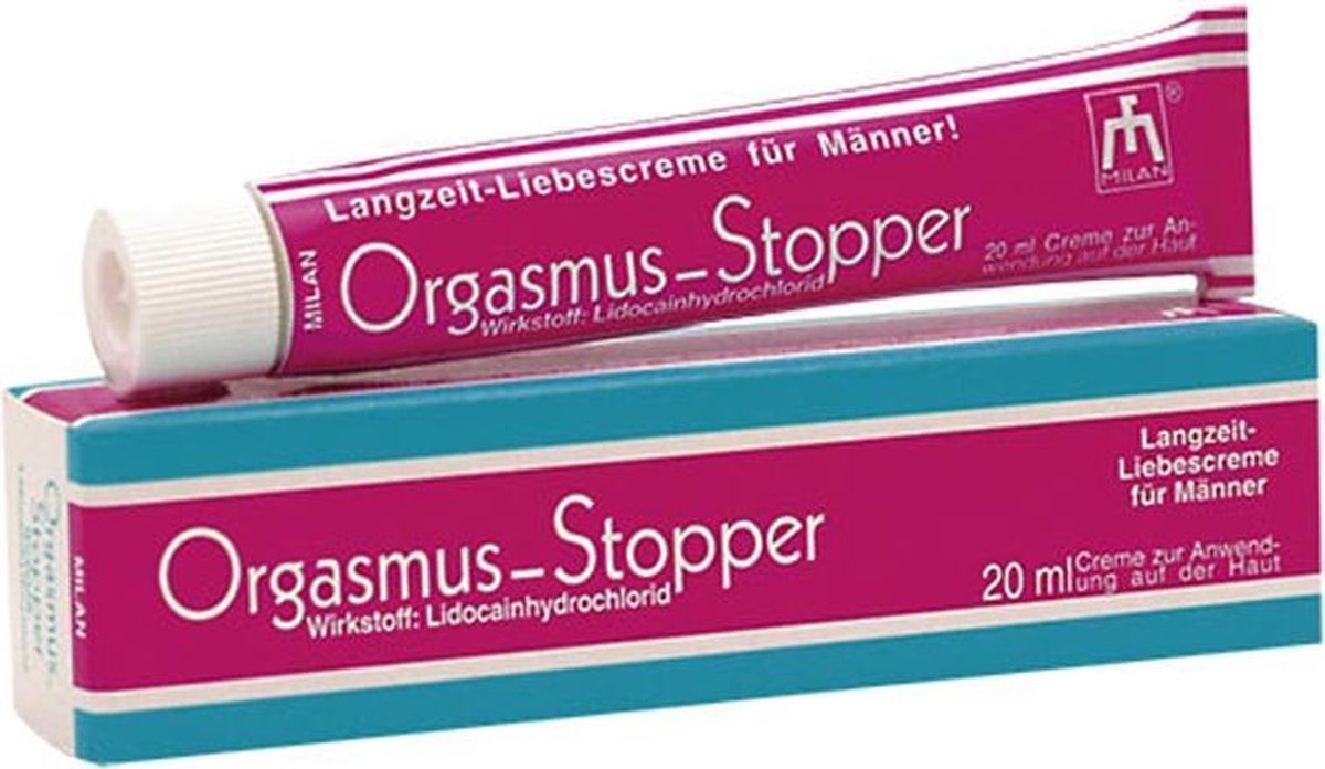 Orgasme vertragende creme 20gr