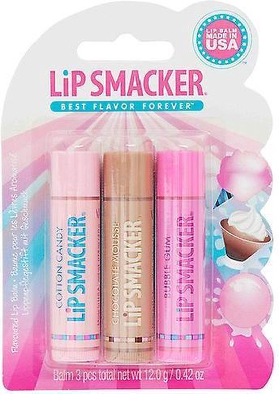 Lip Smacker Original Fruity Candy Trio