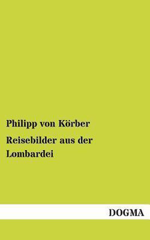 Reisebilder Aus Der Lombardei - cover