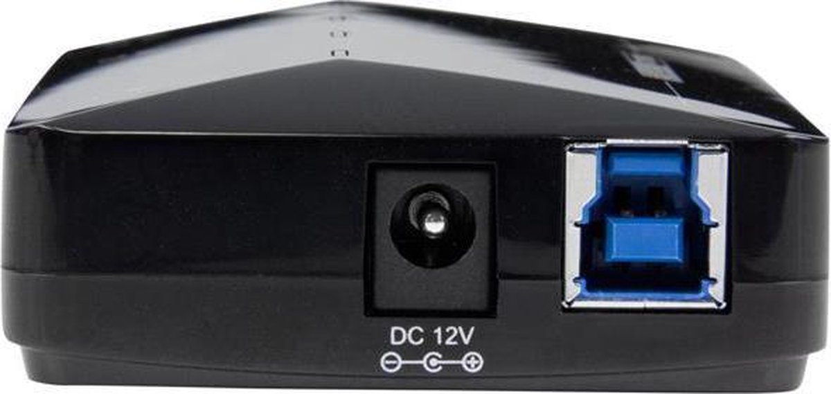 Rozbočovač USB ST53004U1C, standard: USB 3.0 USB, počet portů USB: 4 AC adaptér