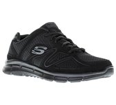 Skechers Verse - Flash Point Sneaker Heren  Sneakers - Maat 46 - Mannen - zwart/grijs