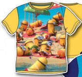 T shirt Minions geel 98