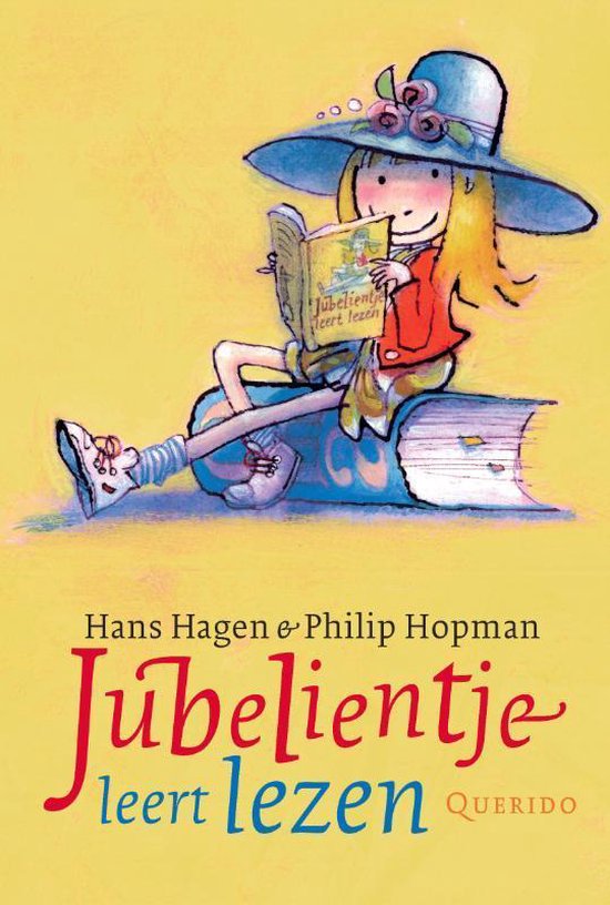 Cover van het boek 'Jubelientje leert lezen' van Hans Hagen