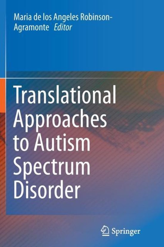 Translational Approaches to Autism Spectrum Disorder - cover