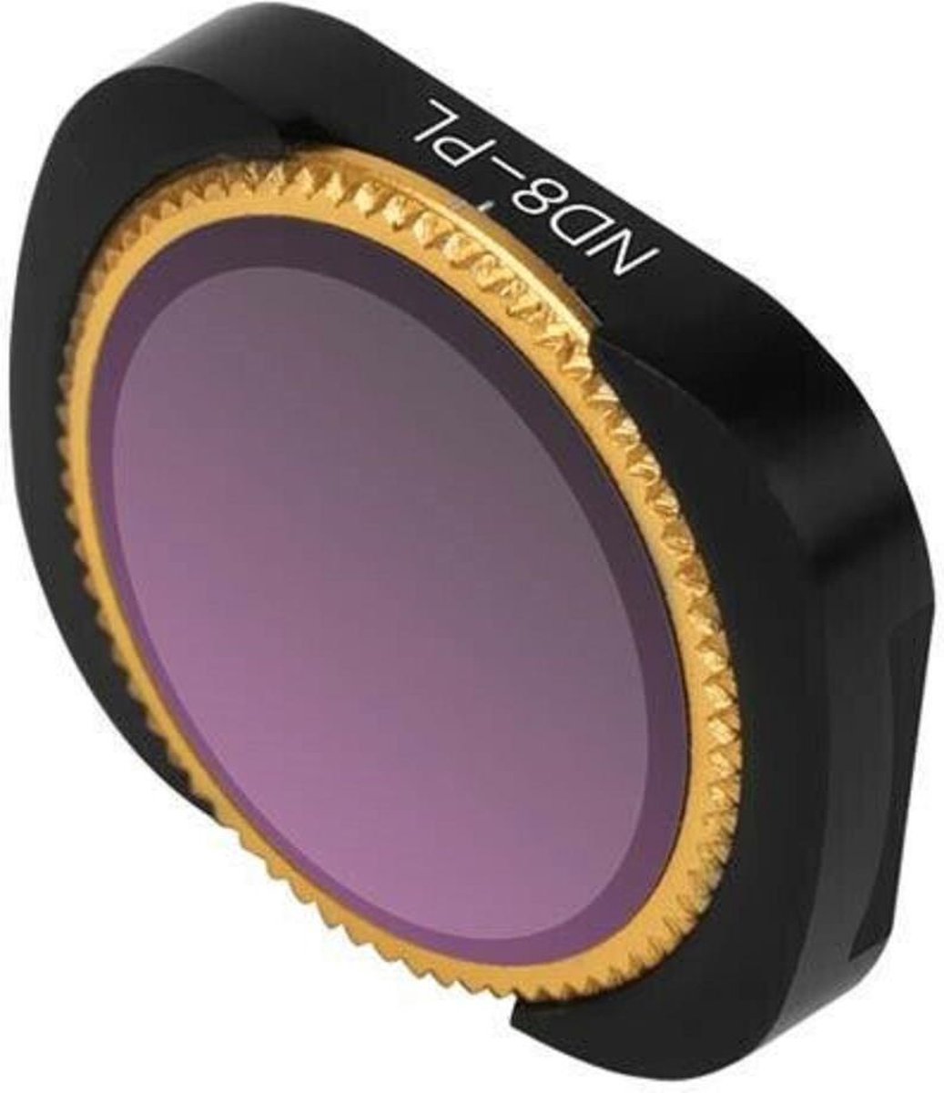 50CAL ND8/PL Camera Lens Filter - geschikt voor DJI Osmo Pocket Drone - Ultralicht gewicht - Optisch glas van hoge kwaliteit - duurzaam - 50CAL